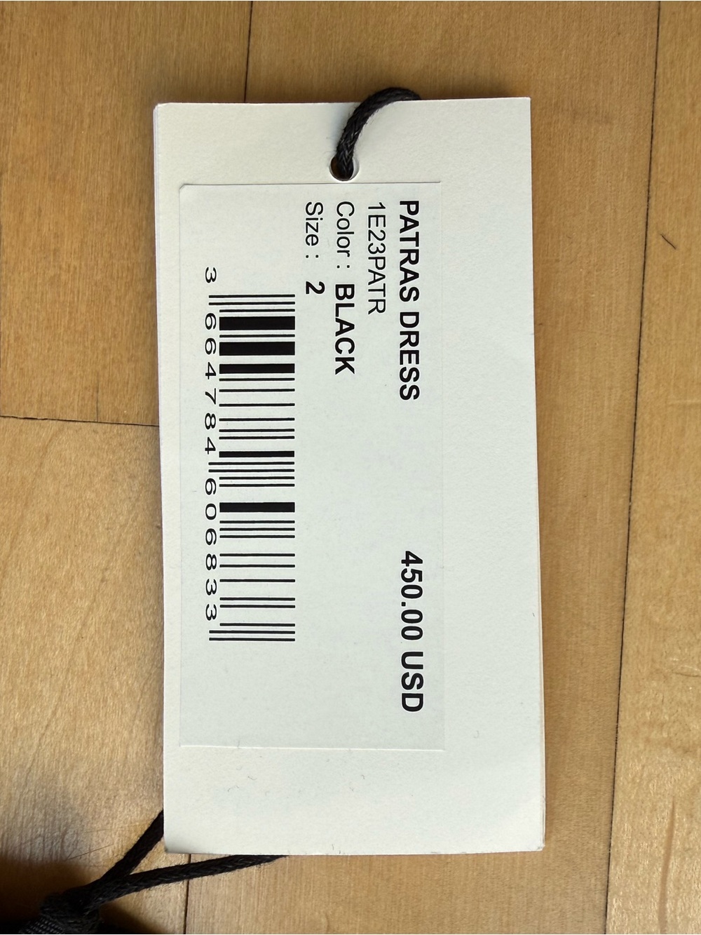 ba&sh NWT Black Maxi Dress with Twist Ring and Side Cutouts - Picture 7 of 7